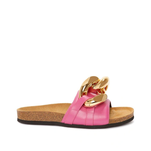 Jw Anderson Leather Flat Sandals