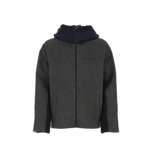 Valentino Wool Hooded Jacket