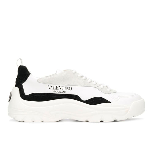 Valentino Bounce Leather Sneakers