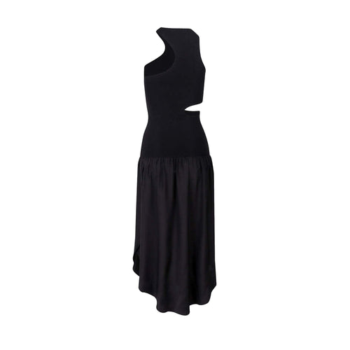 Stella Mccartney Silk Cut-Out Maxi Dress