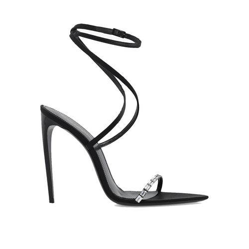 Saint Laurent Gloria Leather Sandals