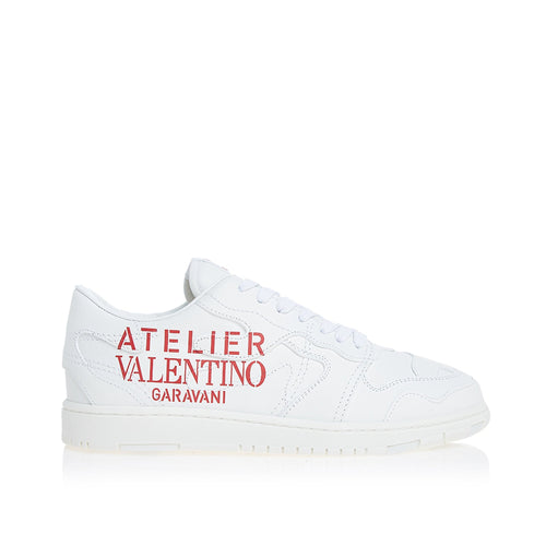 Valentino Garavani Leather Logo Sneakers