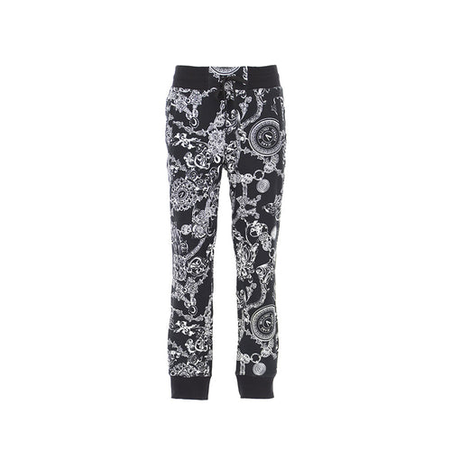 Versace Jeans Couture Cotton Printed Pants