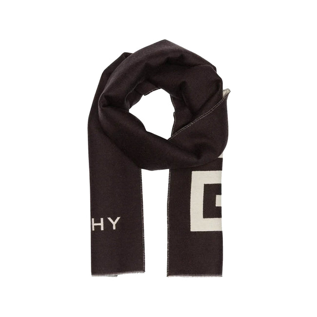 Givenchy 4G Logo Knitted Scarf