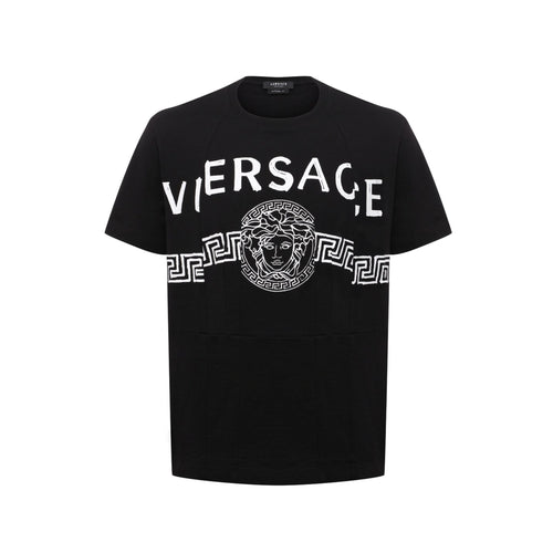 Versace Logo Cotton T-Shirt
