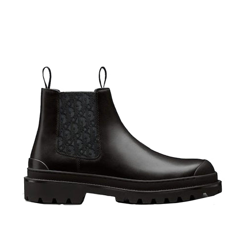 Dior Leather Chelsea Boots