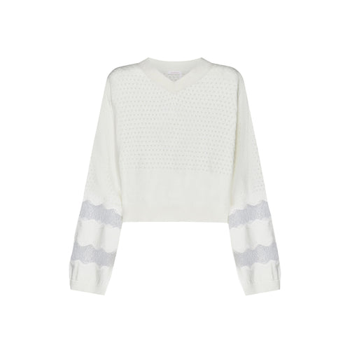 See By Chloe Cotton And Cashmere Pullover