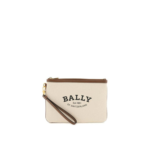 Bally Canvas Clutch