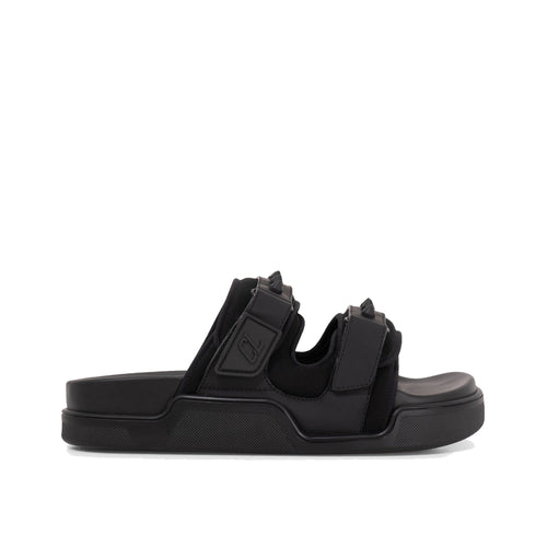 Christian Louboutin Leather Velcro Sandals