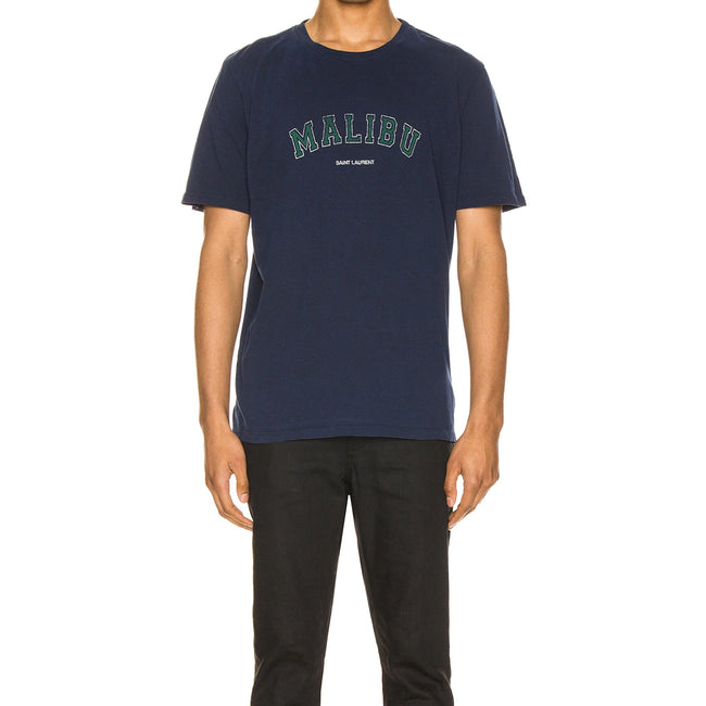 Saint Laurent Malibu Cotton T-Shirt