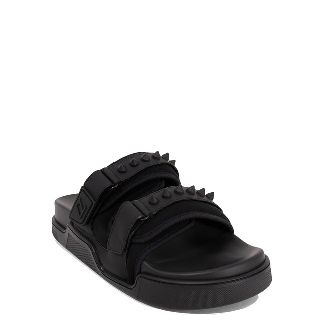 Christian Louboutin Leather Velcro Sandals