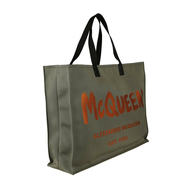 Alexander Mcqueen Logo Tote Bag