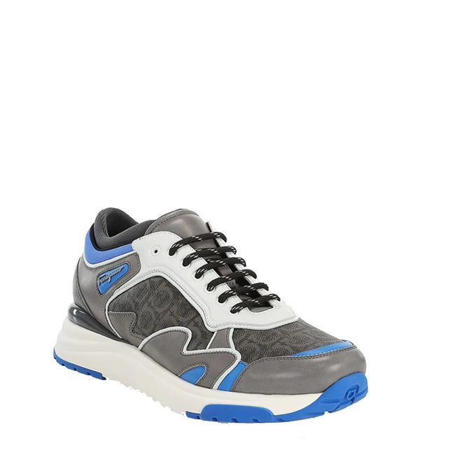 Salvatore Ferragamo Leather Logo Sneakers