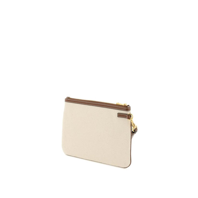 Bally Canvas Clutch