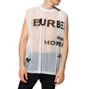 Burberry Horseferry Print Mesh Tank Top