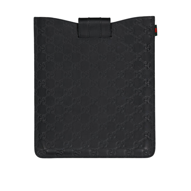 Gucci Ipad Leather Logo Cover