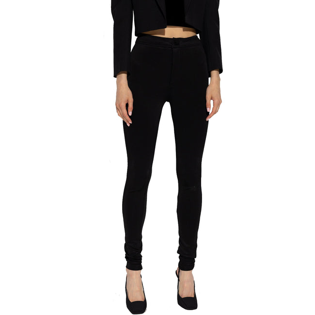 Saint Laurent Drawstring Fitted Trousers
