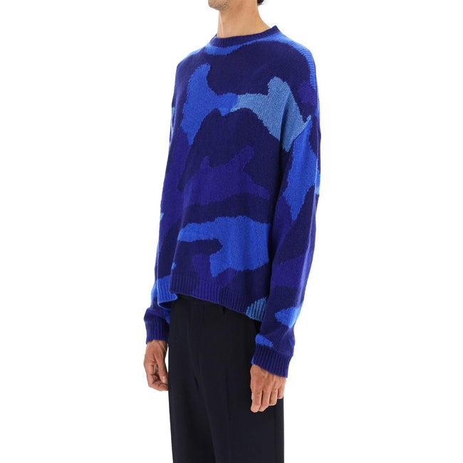 Valentino Wool Printed Sweater
