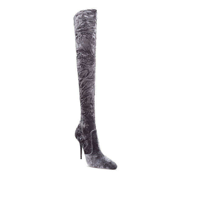 Saint Laurent Talia Thigh-High Boots