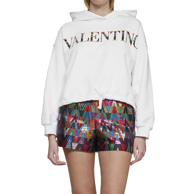 Valentino Cotton Logo Sweatshirt