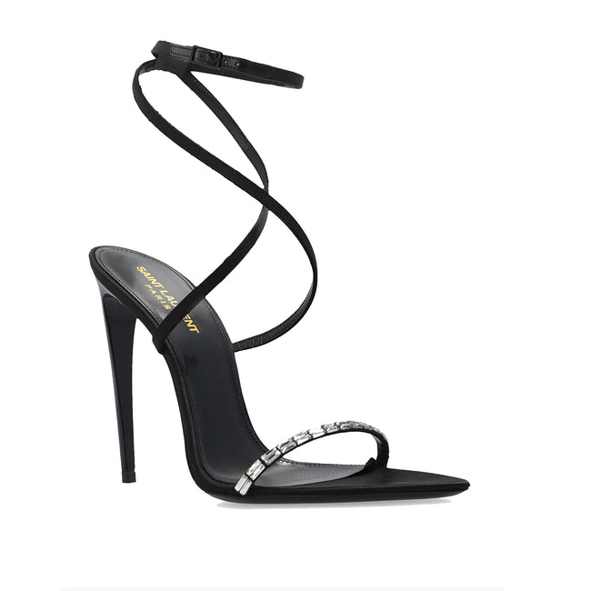 Saint Laurent Gloria Leather Sandals