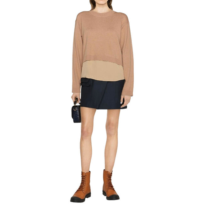 See By Chloe Cotton And Wool Sweater