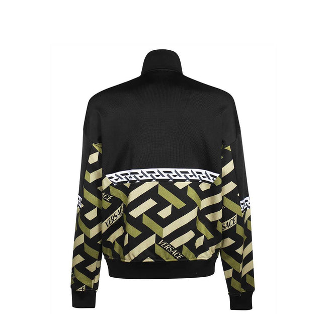 Versace Logo Zipped Sweatshirt