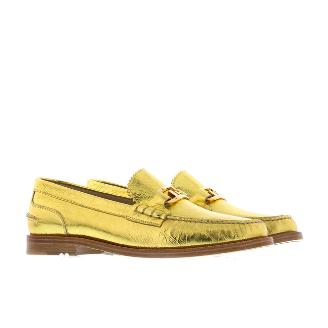 Fendi Leather Loafers