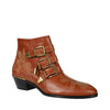 Chloe' Leather Cowboy Punk Boots