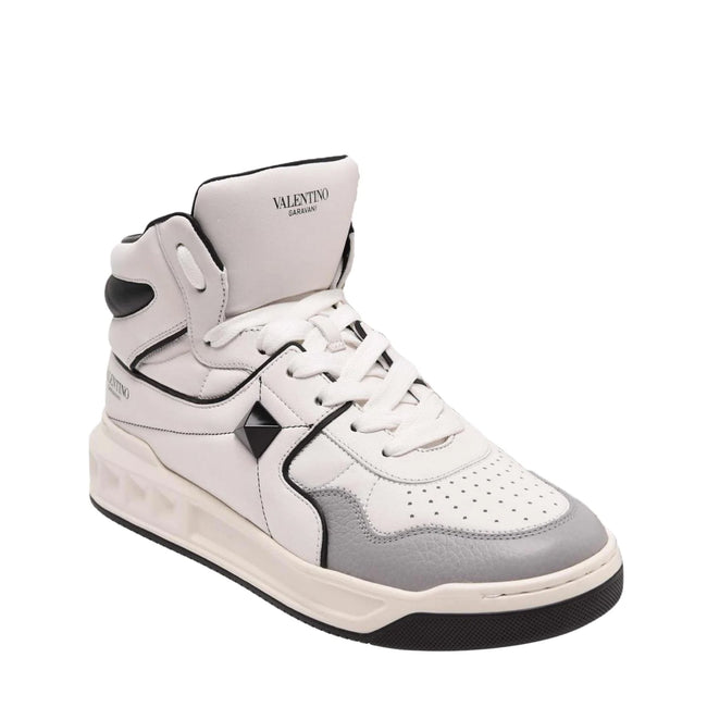 Valentino Garavani High Top Leather Sneakers
