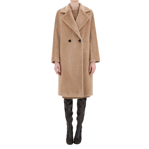 Max Mara Studio Karim Suri Alpaca Brush Coat