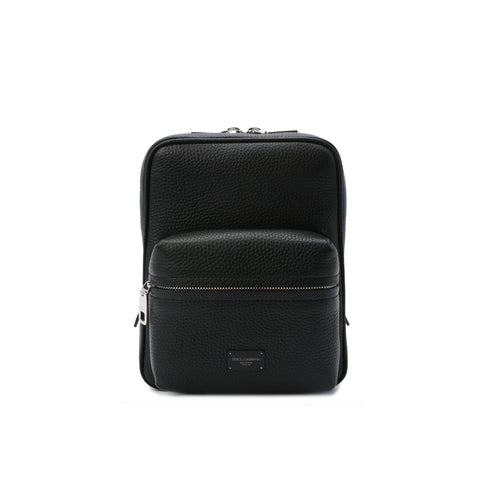 Dolce & Gabbana Leather Logo Backpack