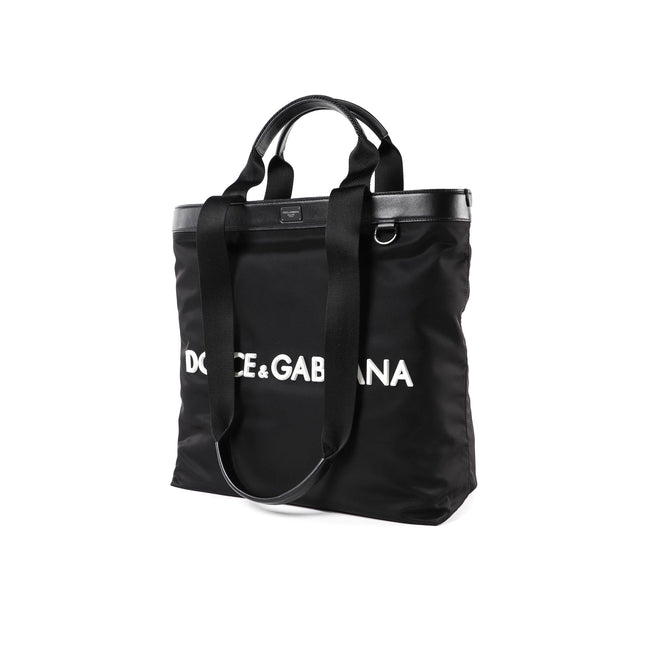 Dolce & Gabbana Logo Shopper Tote Bag