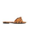 Saint Laurent Bianca Knotted Suede Slides
