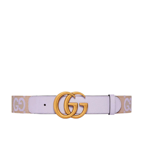 Gucci Gg Buckle Leather Belt