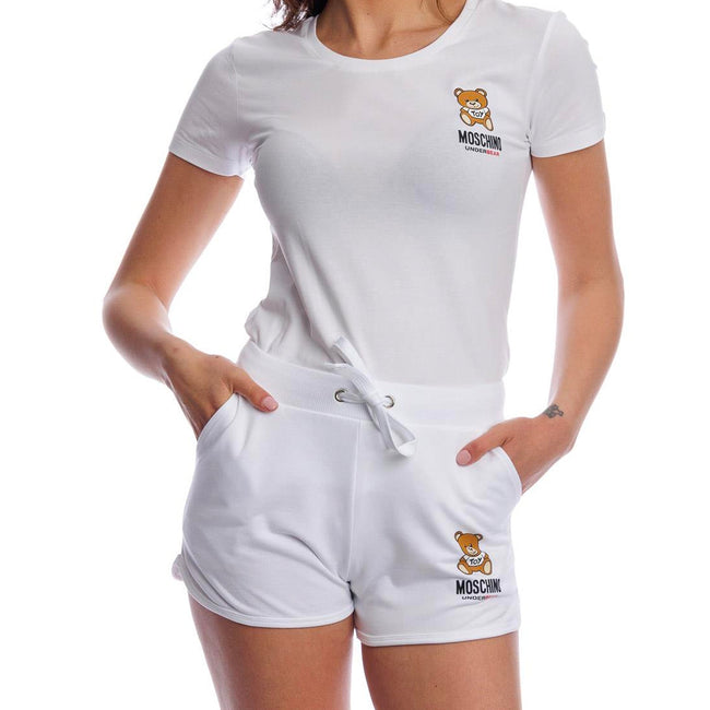 Moschino Underwear Logo Cotton Shorts